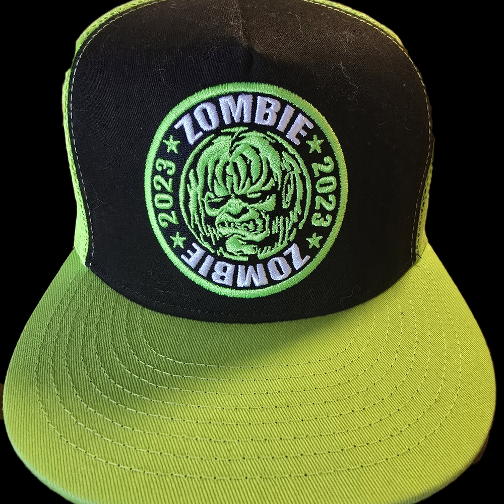 Rob Zombie 2023 Black and Green Cap